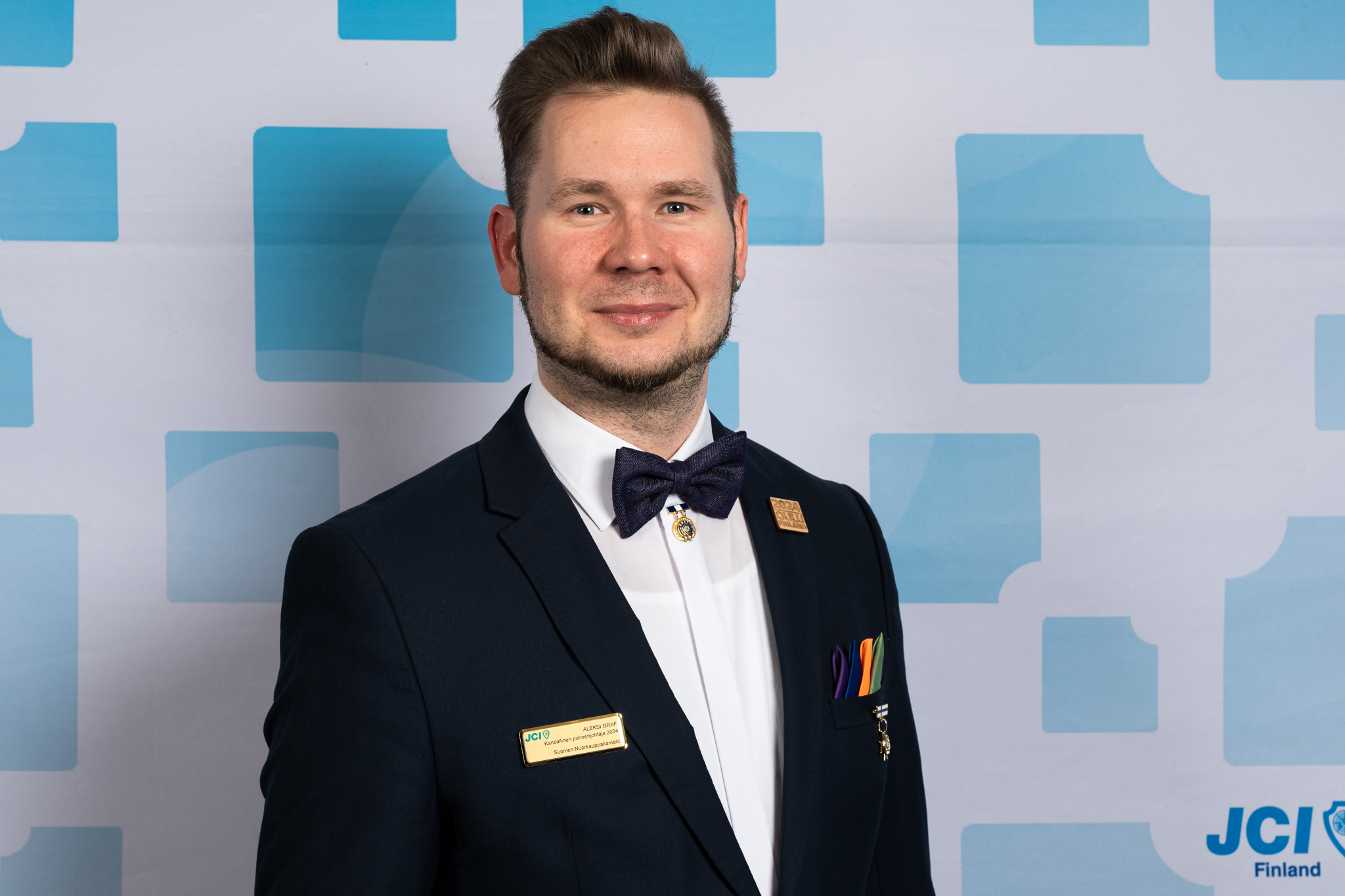 Kansallinen puheenjohtaja 2024 / National President 2024 - Aleksi Graf
